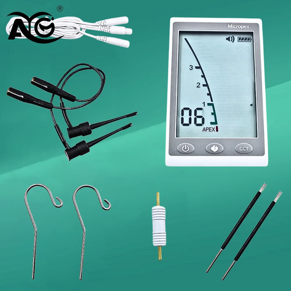 AG Mini Portable Apex Locator Endodontic Instrument for Root Canal Measurement Oral Therapy and Professional Dental Equipment