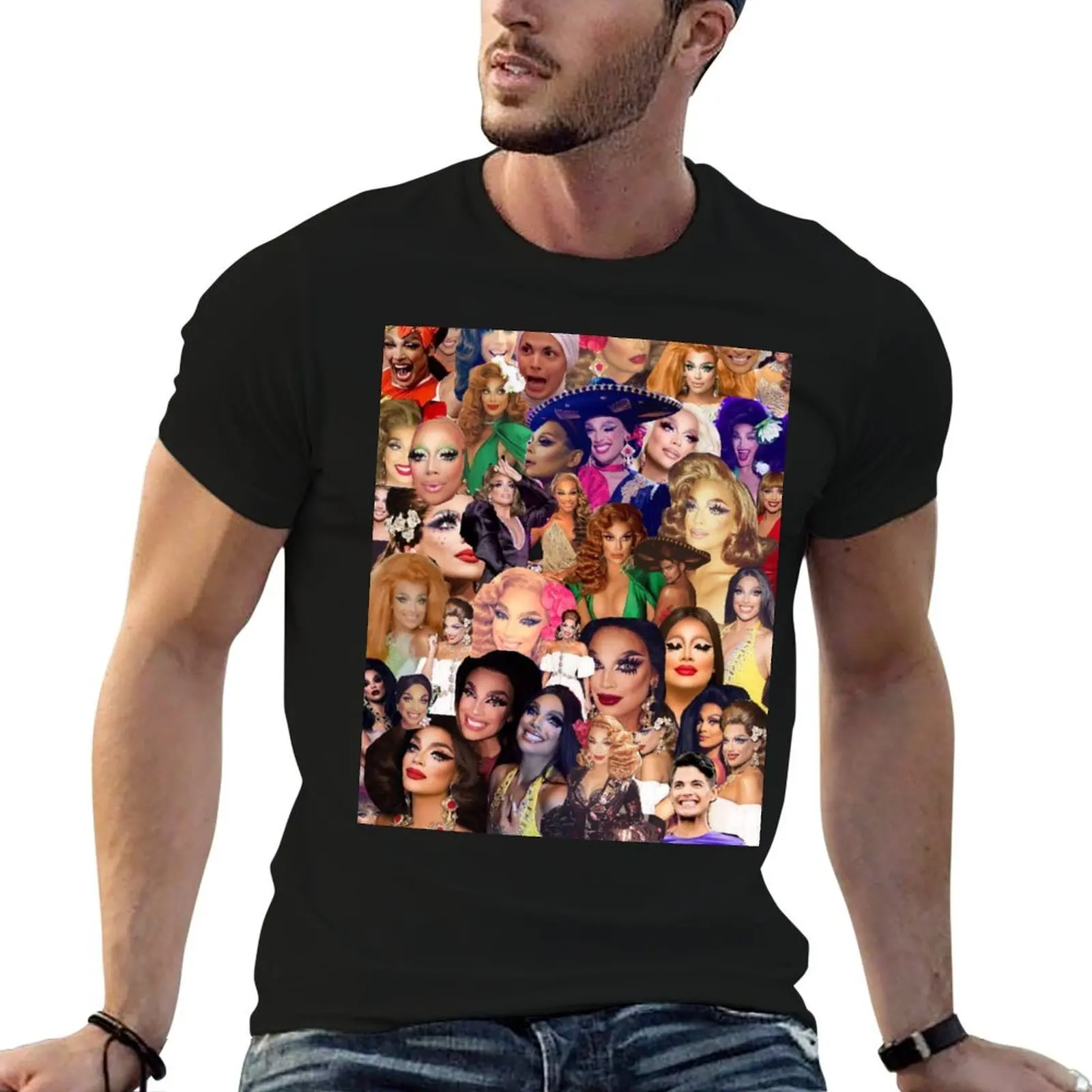Valentina Collage T-Shirt Sun Protective Outdoor Tee Top