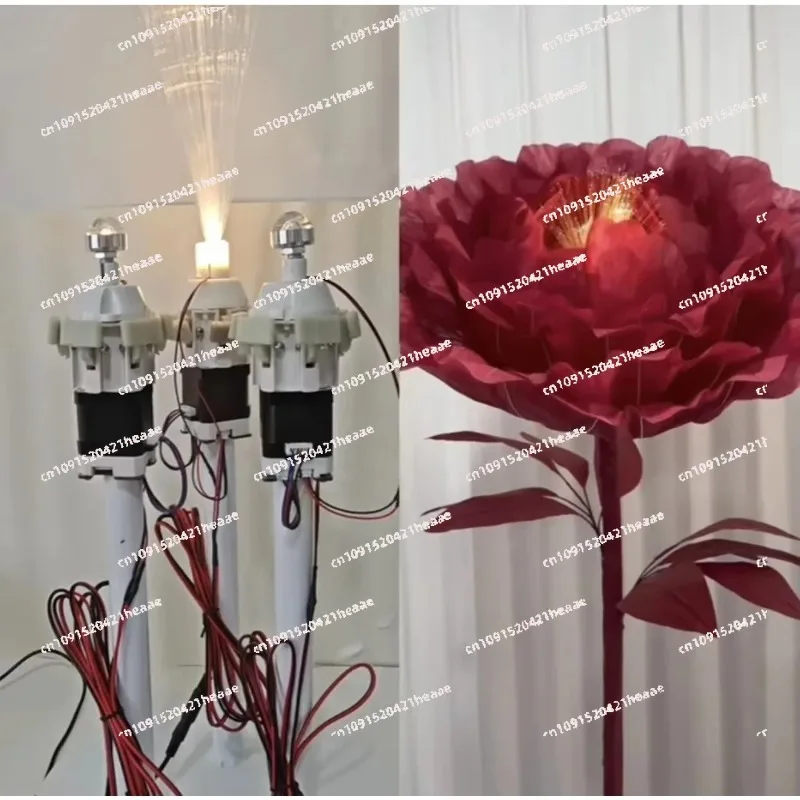 Suitable for electric mechanical flower opening and closing devices