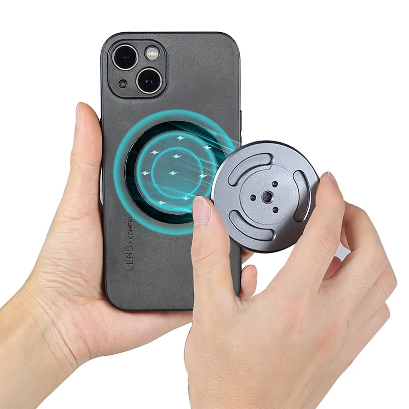 ل DJI Osmo موبايل 5 6 اكسسوارات Magsafe حامل الهاتف المحمول المغناطيس جبل 1/4 Adaper ترايبود موصل آيفون سامسونج هواوي