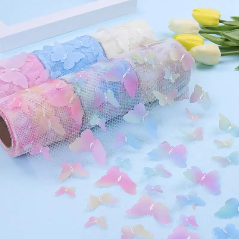 Wedding & Engagement Decoration Festival Supplies Macaron Color 3 D for Butterfl Y08E