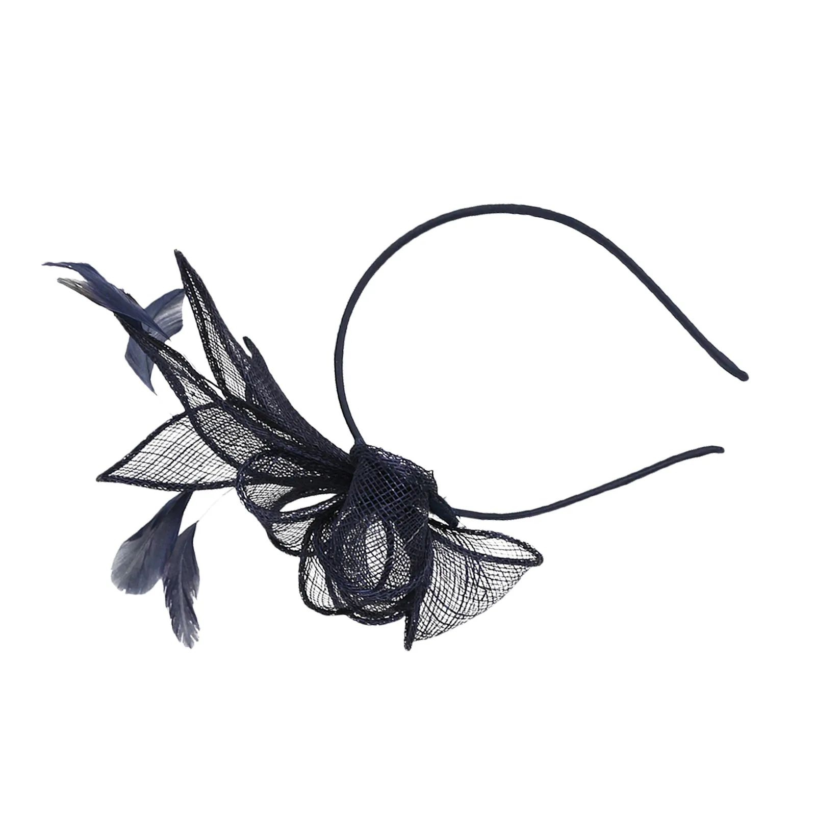 

Small Fascinator Hat Headband Vintage Style Clip for Women Girls Wedding Party Cocktail Halloween Tea Party Accessory