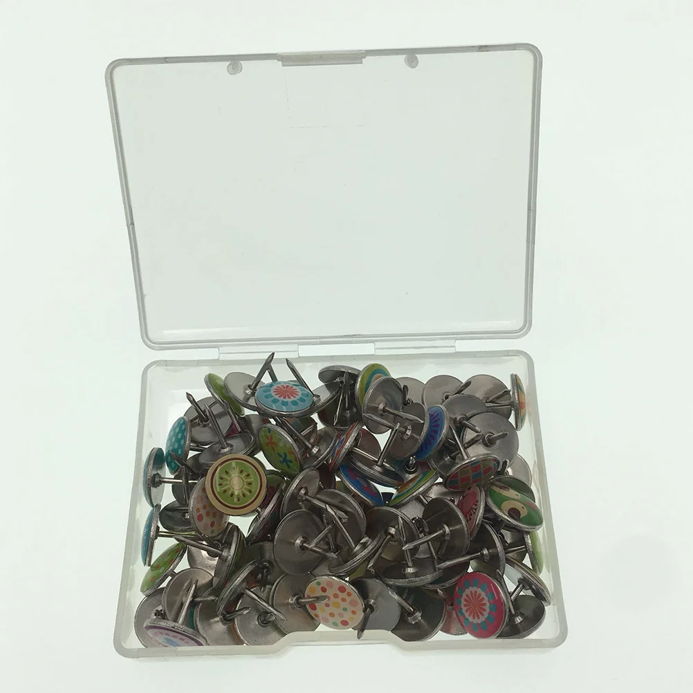 100 قطعة قطرة الراتنج دبابيس ضغط البلاستيك الإبهام المسامير ل لوحة الفلين نشرة جدار خرائط الصور المذكرات تحديد مكتب المدرسة التموين #5