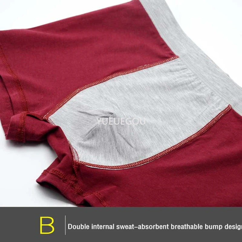 4 قطعة حجم كبير 8XL 9XL الرجال القطن سراويل بوكسر سلس الملابس الداخلية تنفس بلون الملاكمين Multipack بيع للرجال