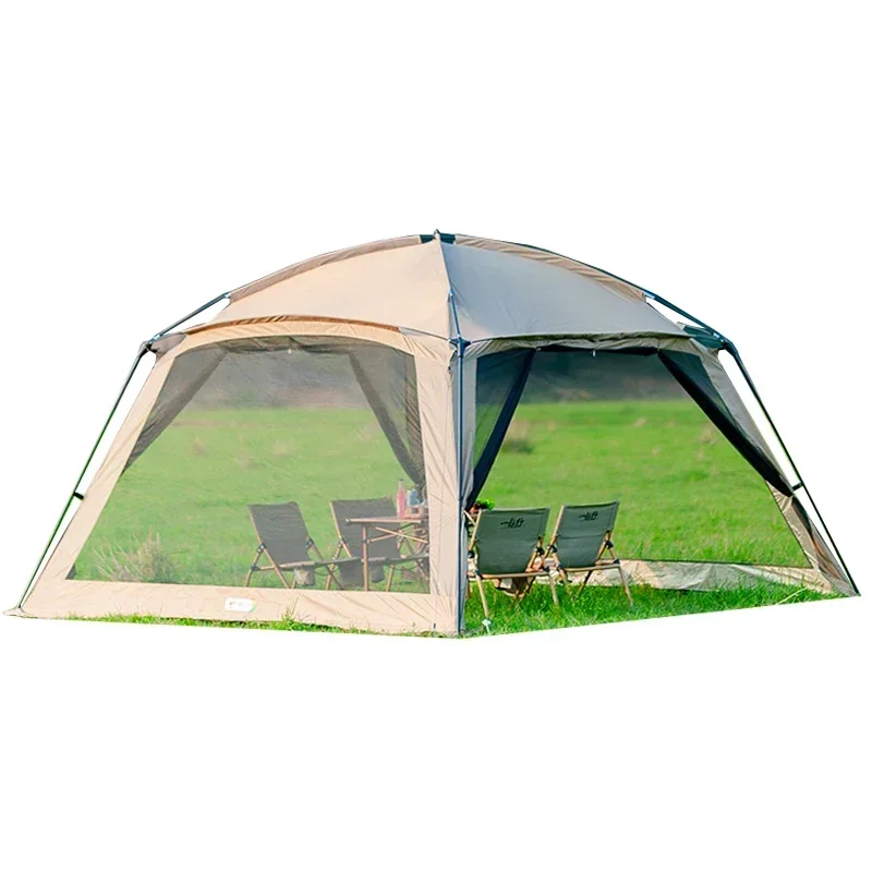 

A Outdoor mosquito net mesh pergola anti-mosquito sunscreen multi-person awning portable camping leisure camping canopy