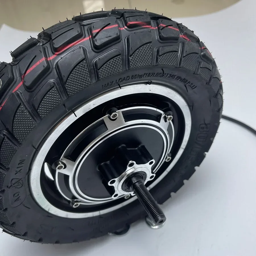 10 Inch 36v 48v 60v 1500w Double Shaft 60km/h Disc Bake Gearless Hub Motor