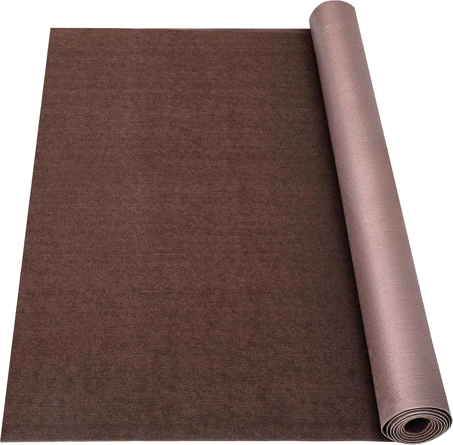 Marine Carpet,6 FT x 23 FT Brown Indoor Outdoor Carpet 0.2