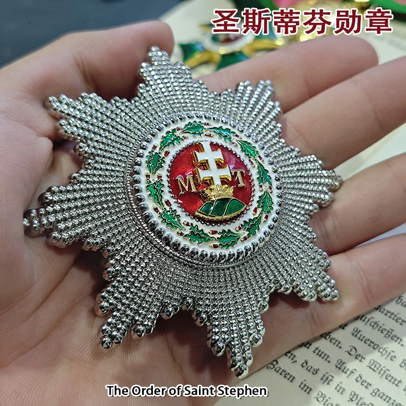 Hungary Teresa Saint Stephen Medal Alloy Replica Collectibles