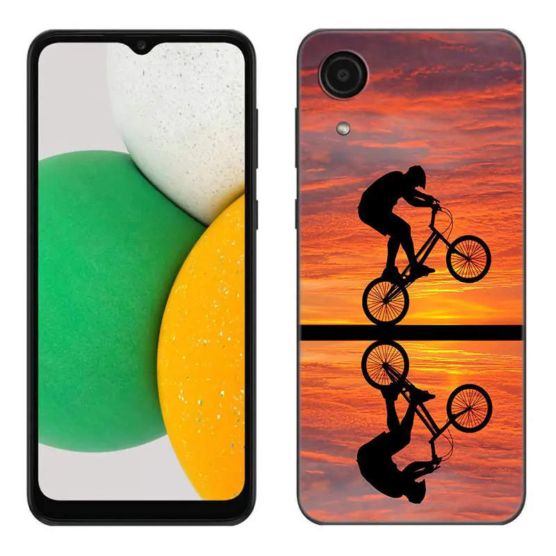 Mountain Bike Cycling Phone Case For Samsung A01 A03 Core A04 A20 E A02 A10 A21 A30 A50 S A40 A41 A6 A8 Plus A7 2018 Cover