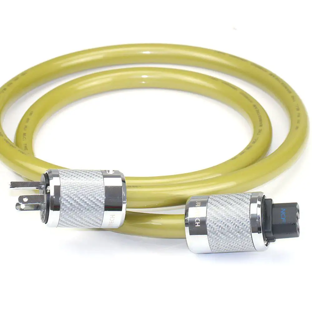 VDH Mainsstream 7-core, single crystal copper silver-plated power amplifier CD machine power cord