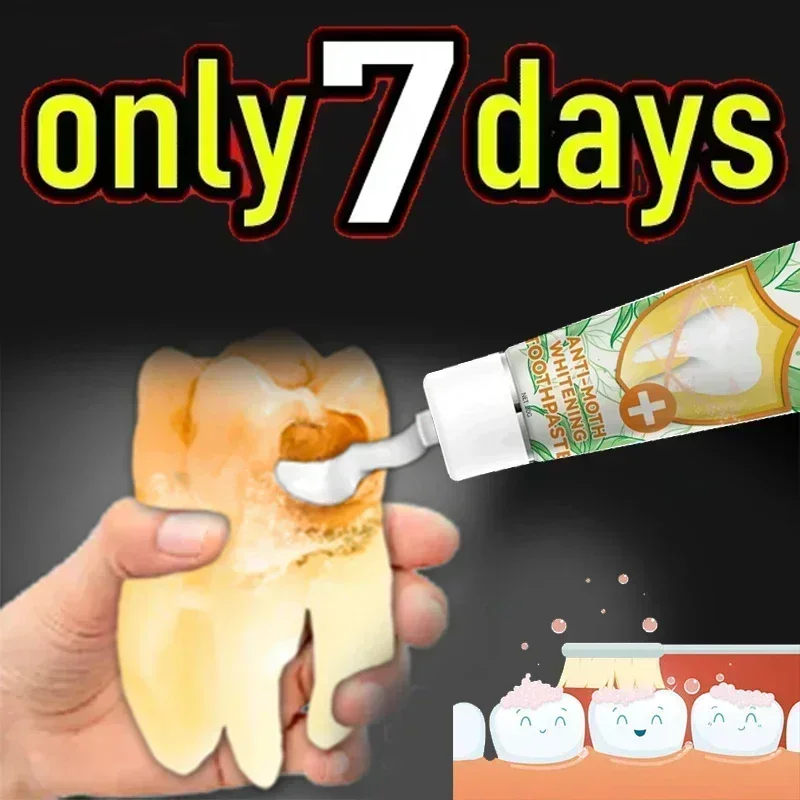 

Oral Hygiene Teeth Cleaning Whitening Teeth Stains Alculus Plaque Periodontitis Freshen Bad Breath Remove Cavities Toothpaste 09