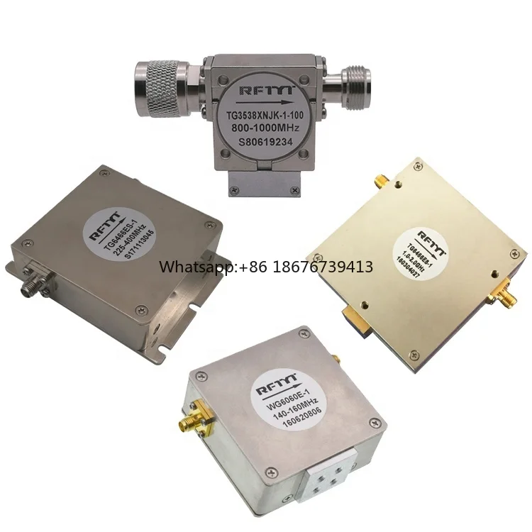 UHF VHF Resistor 200W 700-3000MHz Band High Isolation Low Loss  Coaxial Isolator