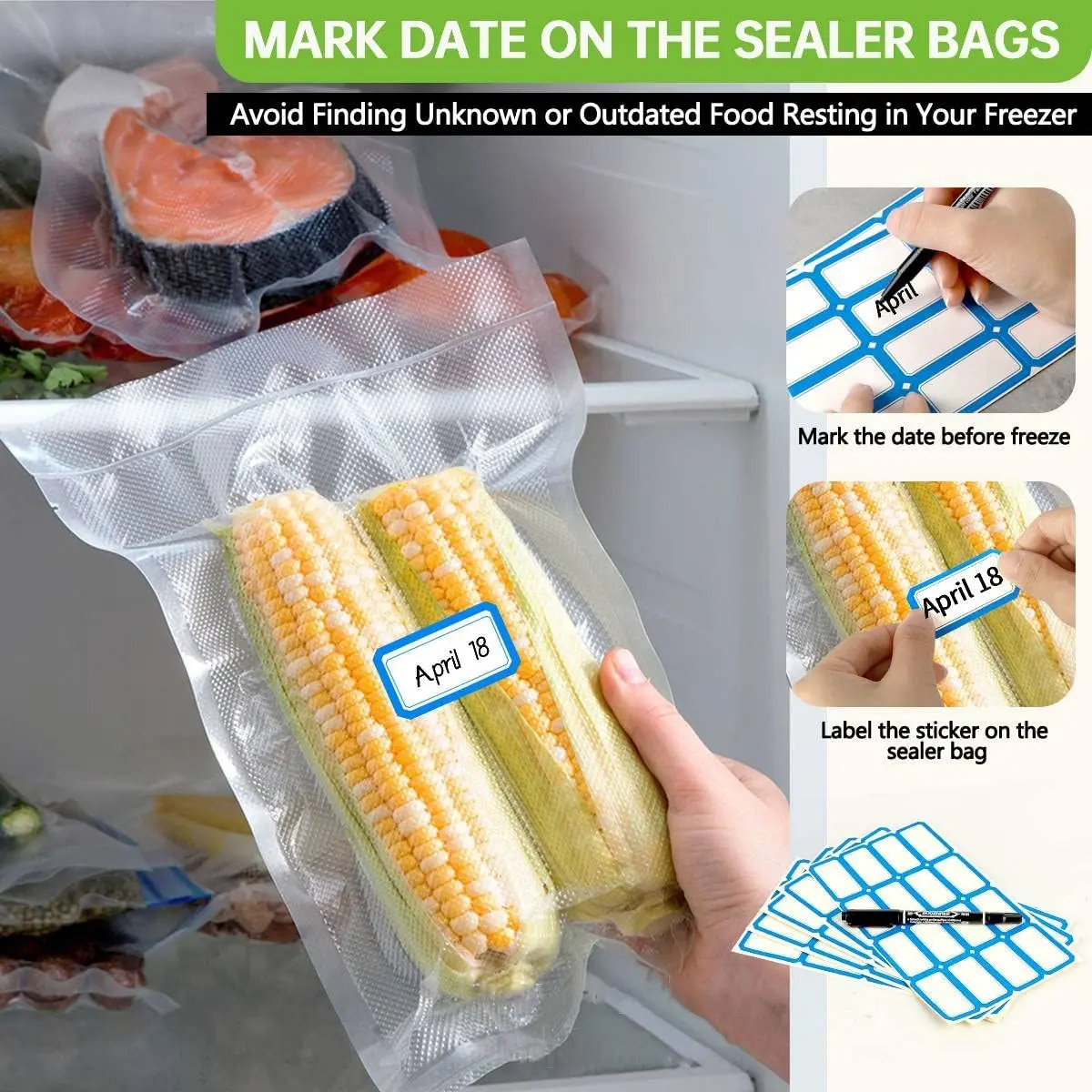 Household Food Vacuum Packing Bag For Vacuum Sealer Vacuum Storage bags Food Fresh Long Keeping 12/15/20/25/28cm*500cm