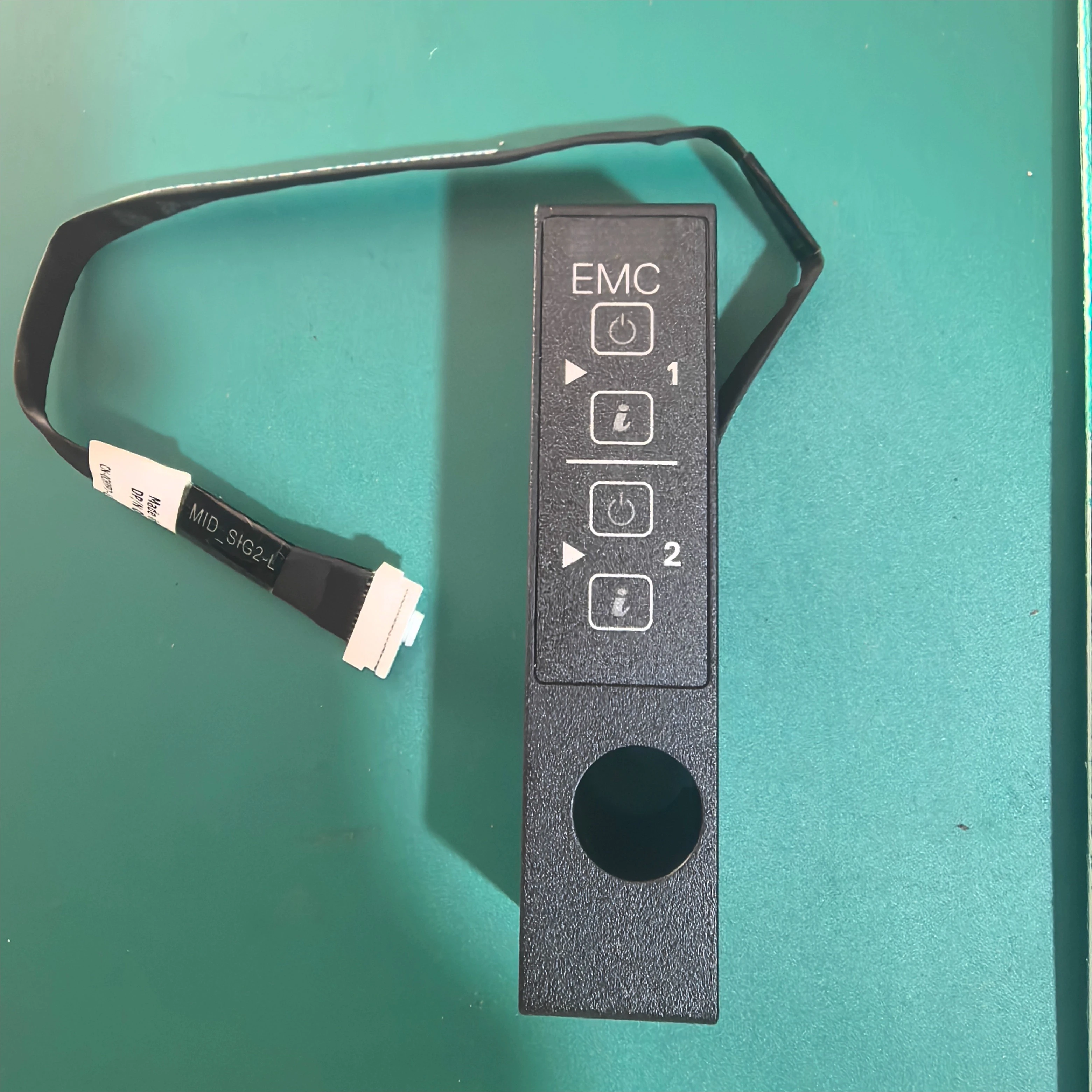 

New For PowerEdge C6600 C6620 Left Ear 1 2 Plastic Cover Module Cable CPG1R