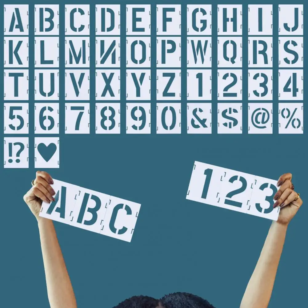 42 шт., шаблон для рисования