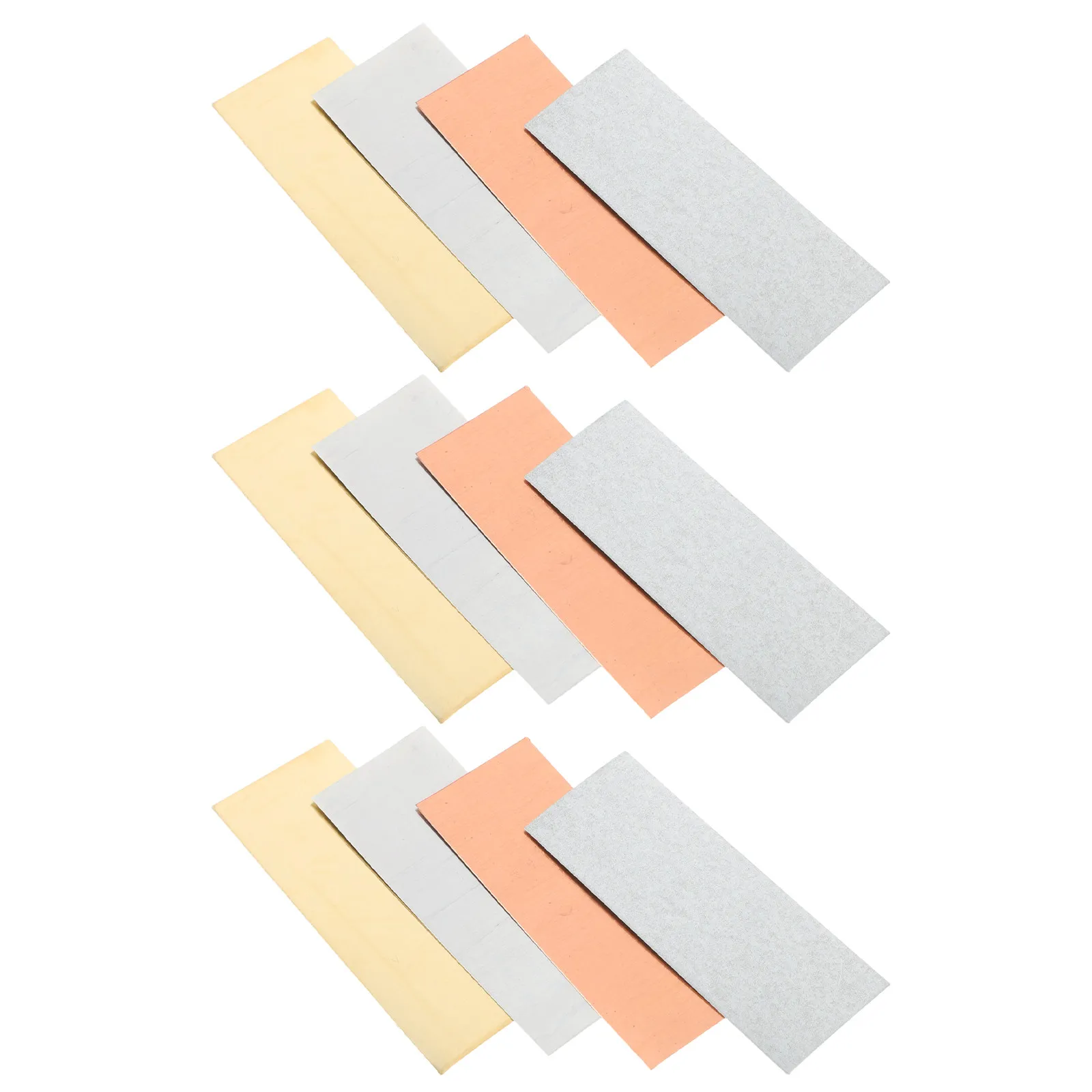 12Pcs Copper Zinc Iron Sheets Set for Battery Experiments Stem Education Experimental Apparatus