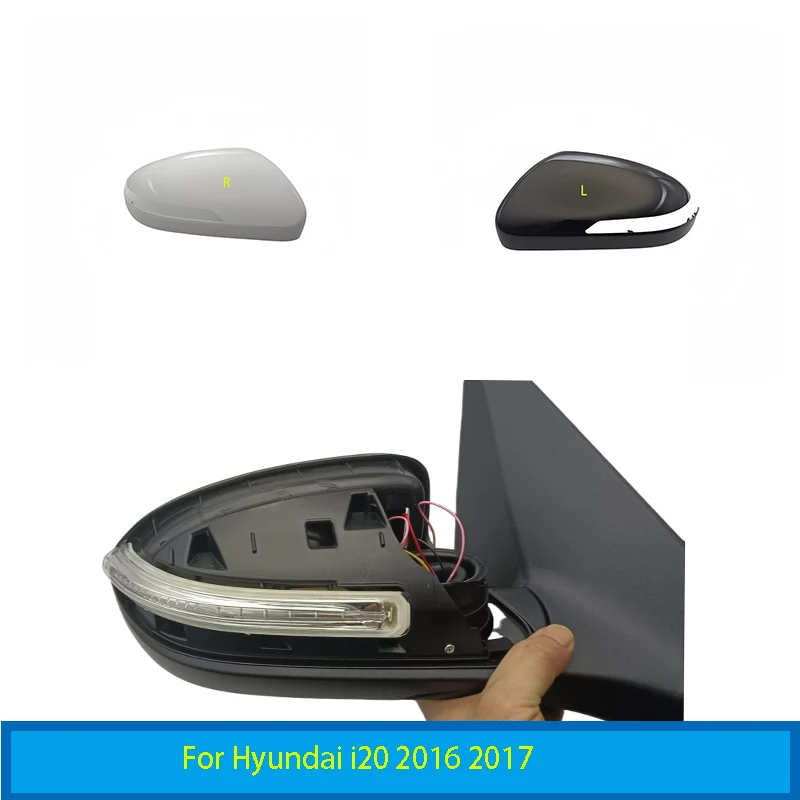 

For Hyundai i20 2016 2017 Auto accessory Rearview mirror Side rearview mirror housing