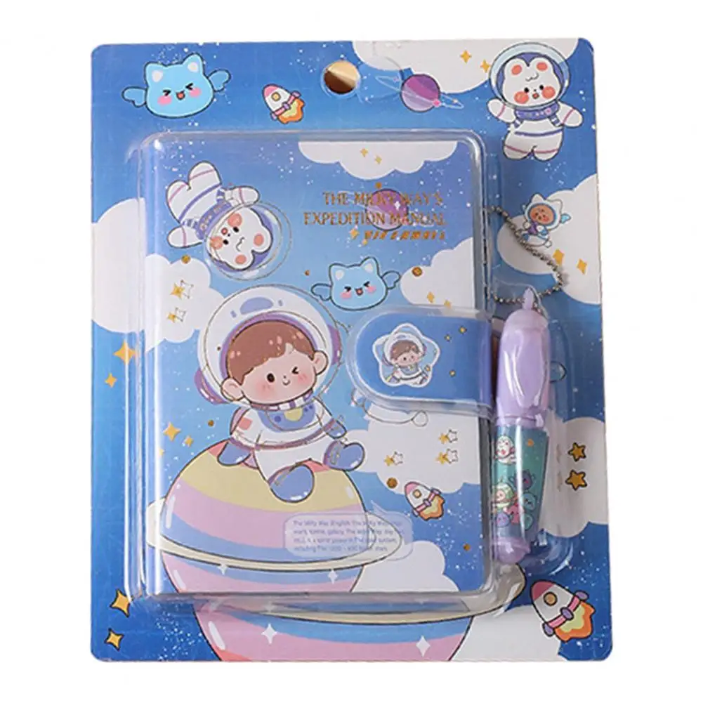 Lightweight  Convenient Girl Diary Planner Agenda Book No ink-seepage Diary Book Cartoon   Office Supplies