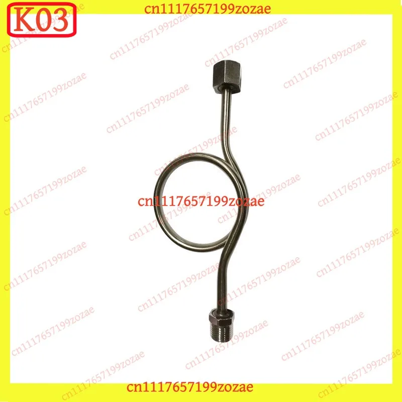 LK M20x1.5 G1/2 Stainless Steel Pressure Gauge Buffer Tube Ball Valve Plug Valve Switch for Radiator, Replacement Parts