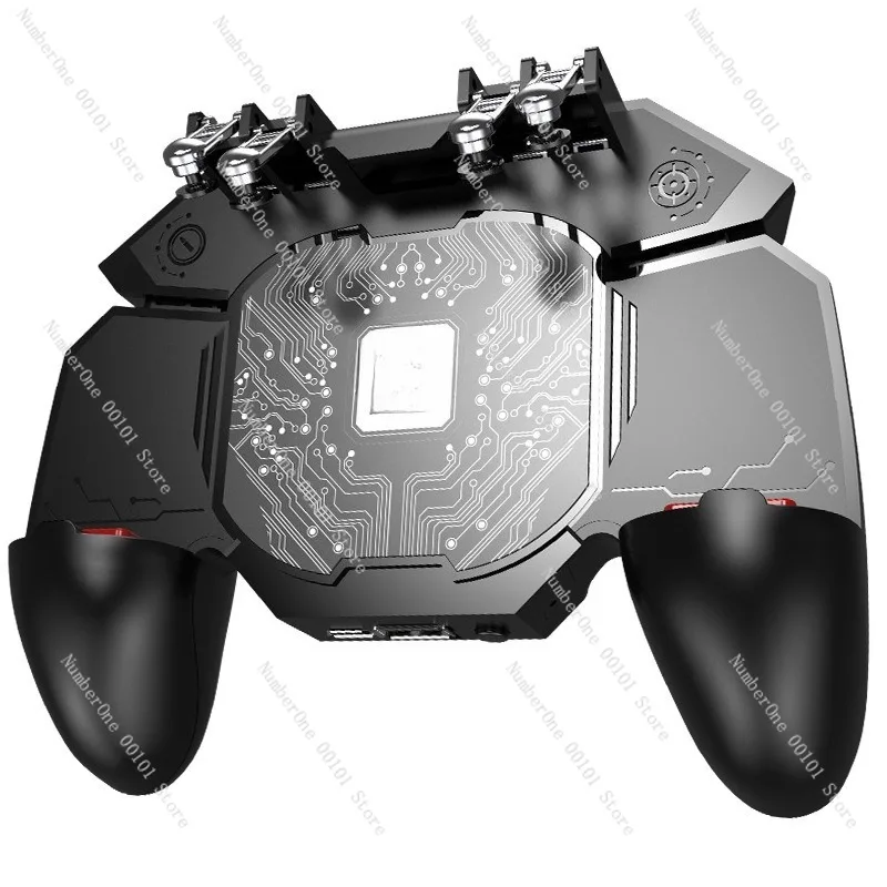 

Six-Finger Semiconductor Cooling Game Controller for Chicken Eating God Game, Cooling and Heat Dissipation for Mobile Games