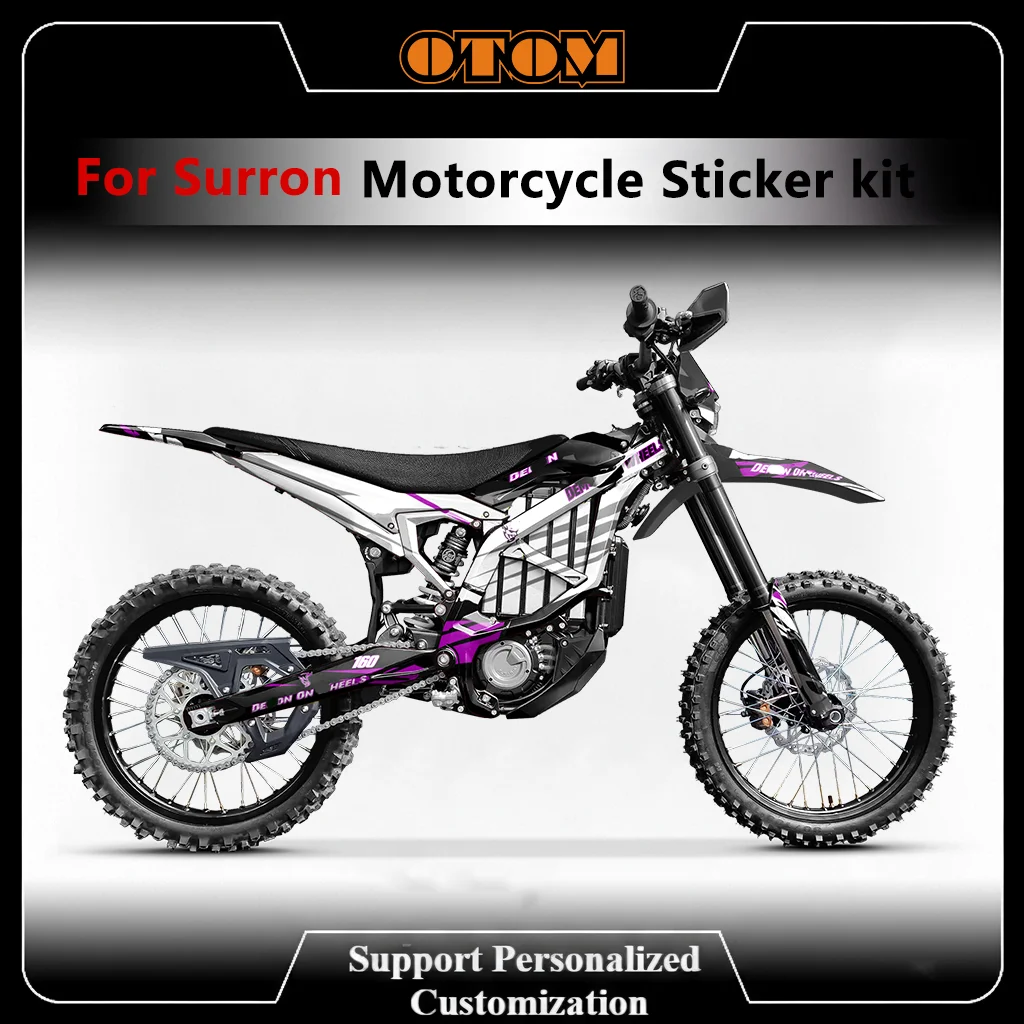 for-ultra-bee-motocross-graphic-background-decals-sur-ron-2023-2025-holographic-chrome-gravel-customize-stickers-kit