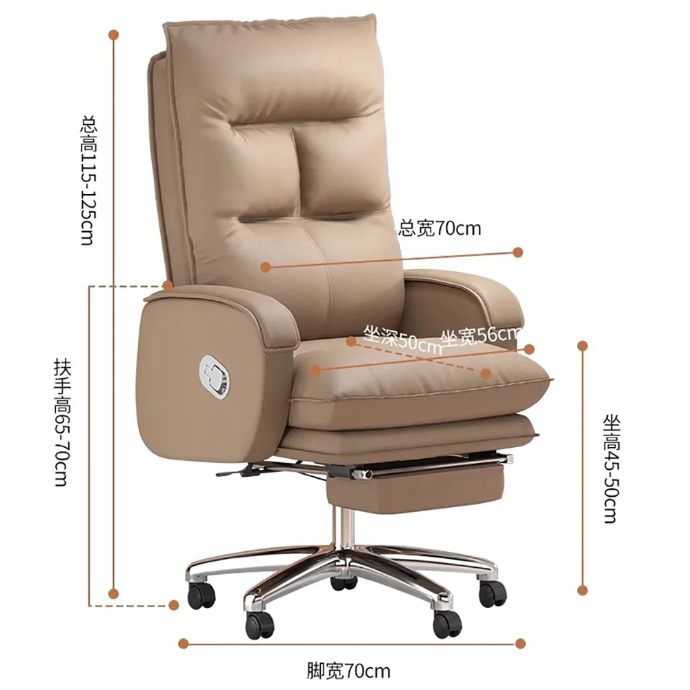 Luxury Swivel Office Chair Beauty Ergonomic Trendy Mobile Gaming Chair Simple Portable Chaise De Bureaux Office Furniture