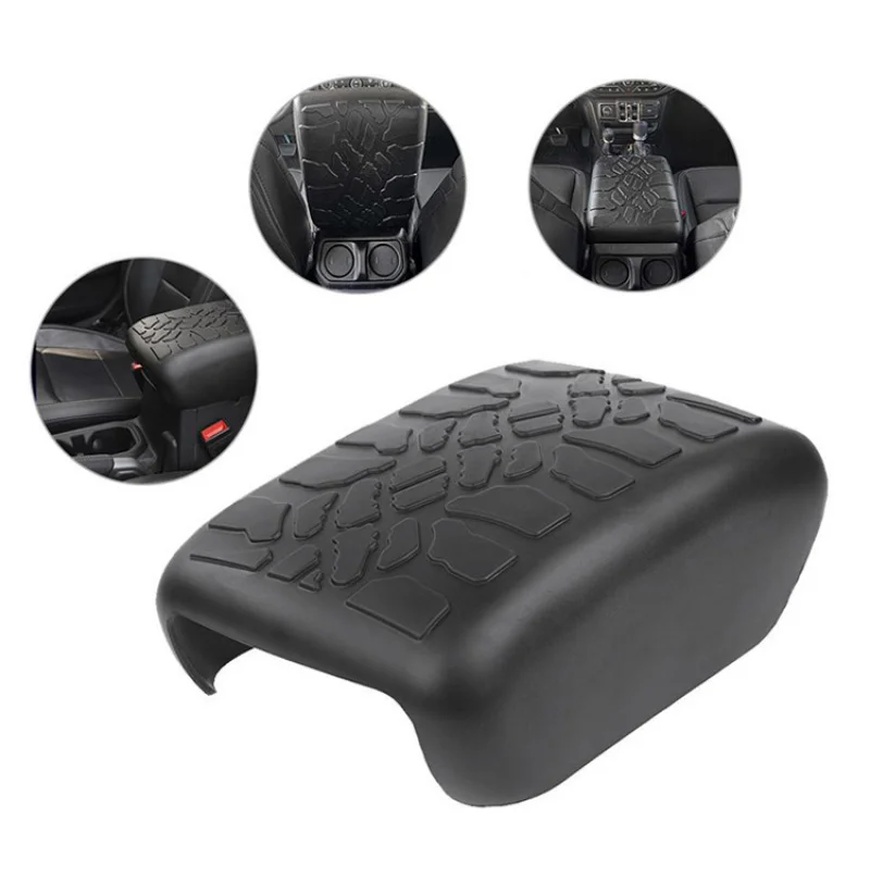 

Suitable JL Tire Pattern Center Console Armrest Pad Central Storage Box