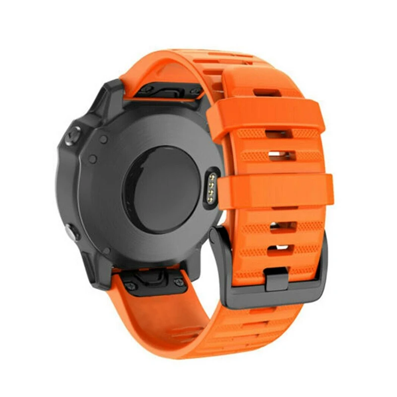 26 22 20Mm Gelang Jam untuk Garmin Fenix 6 6X Pro Silikon Starp untuk Fenix6 5 5S 5X Plus 3HR Aksesoris Tali Jam Tangan Pintar