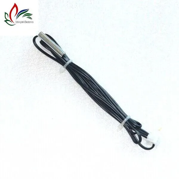 

Hot 50cm NTC Thermistor Temperature Sensor Waterproof Probe Wire 10K 1% 3950 W1209 W1401 cable