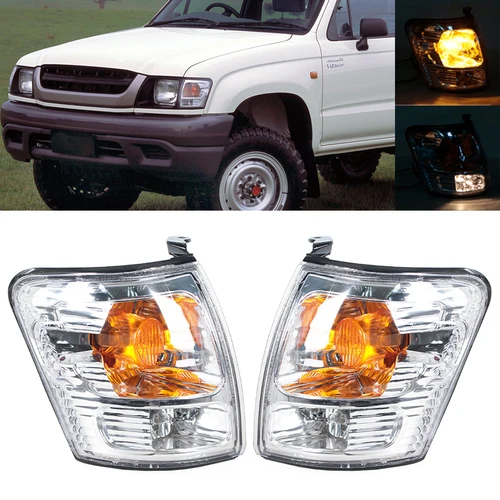 Faro de lámpara de esquina de coche para Toyota Hilux 2001 2002 2003 2004 2005, lámpara de señal de giro de luz ancha, indicador de luz de esquina delantera