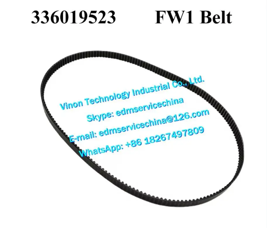 

336019523 Ремень FW1 для машины ACTSPARK FW 1,FW 2,FW 3, ремень ГРМ EDM 336.019.523