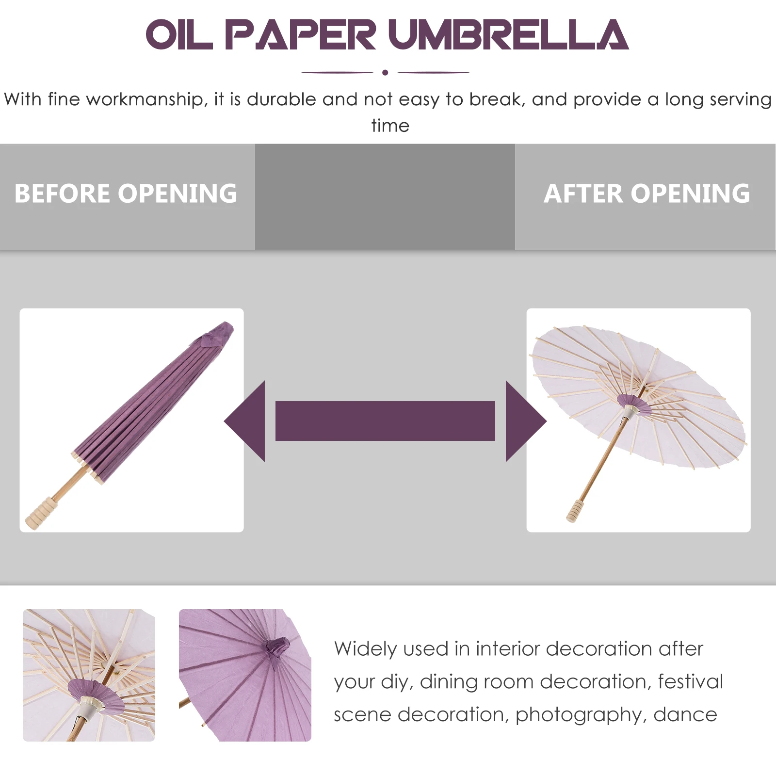 

2pcs Diy Paper Small Blank Umbrella Photography Prop Holiday Decoration Vintage Classic Umbrella Decorative Reusable Handicraft