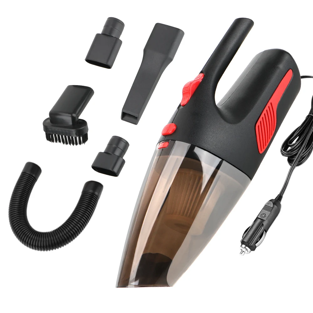For Car Home 120W 12V 5000PA Cordless/Car Plug Cleaner Powerful Handheld Car Vacuum Super Suction Wet/Dry Dual-Use