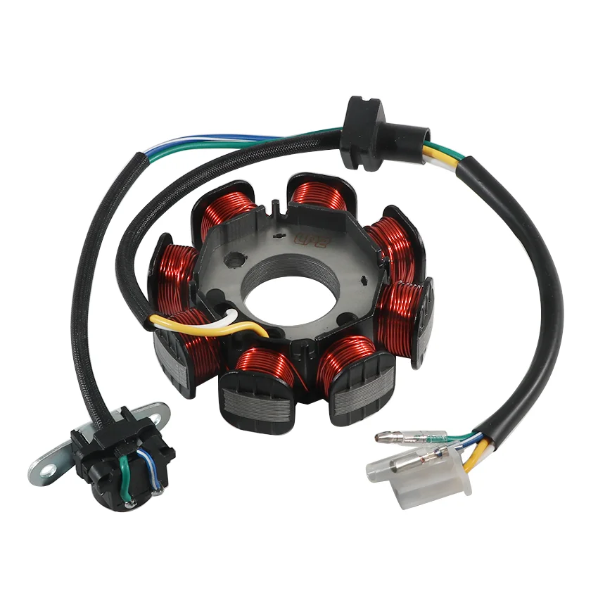 Motorrad-Stator-Generator-Spule OEM 21003-U656 für Modenas Kriss 120 Magneto-Ladestator-Baugruppe – Detail 7