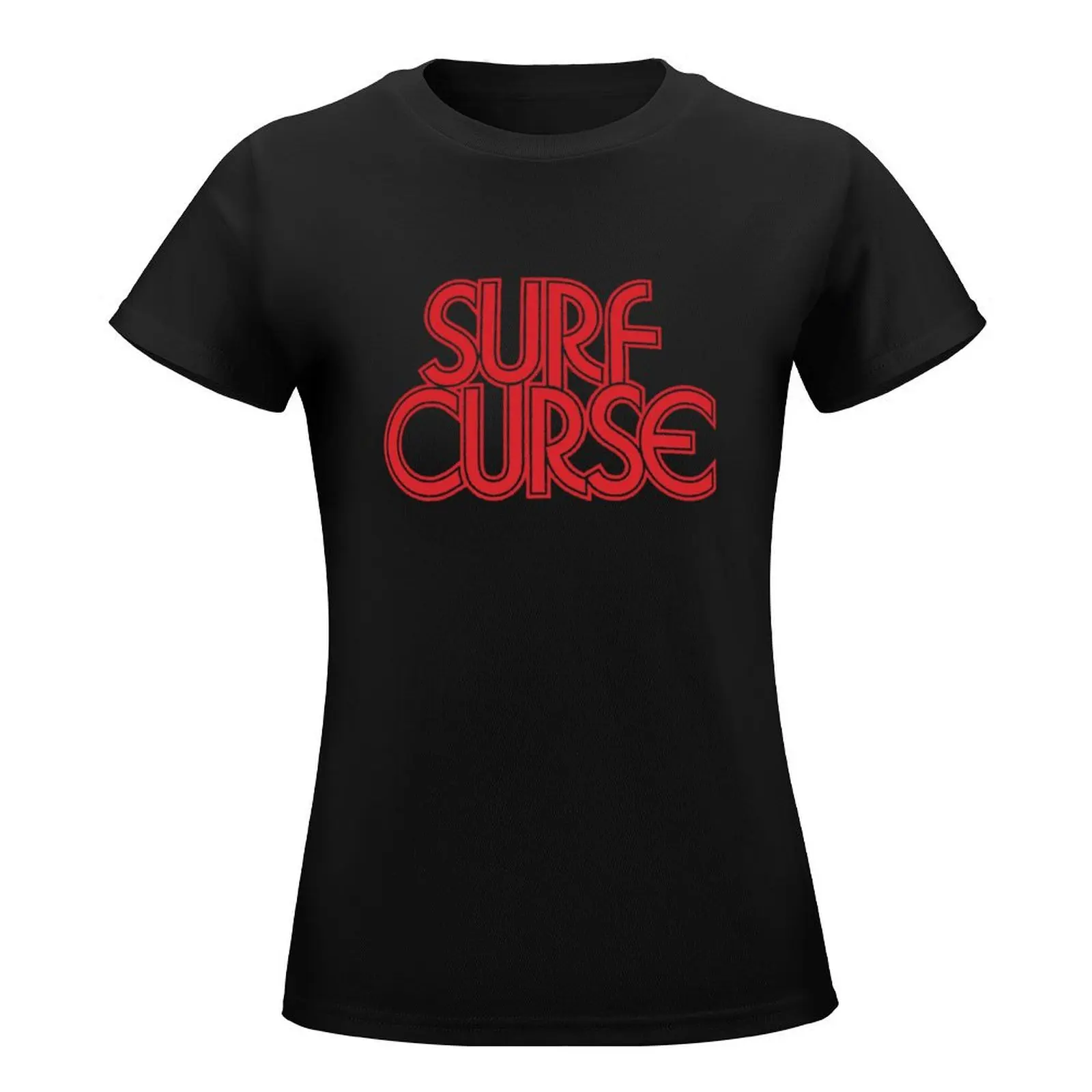 Surf Churse Curse EUUK NORTH AMERICA T-Shirt Short sleeve tee animal print shirt for girls plain t-shirts for Women cotton