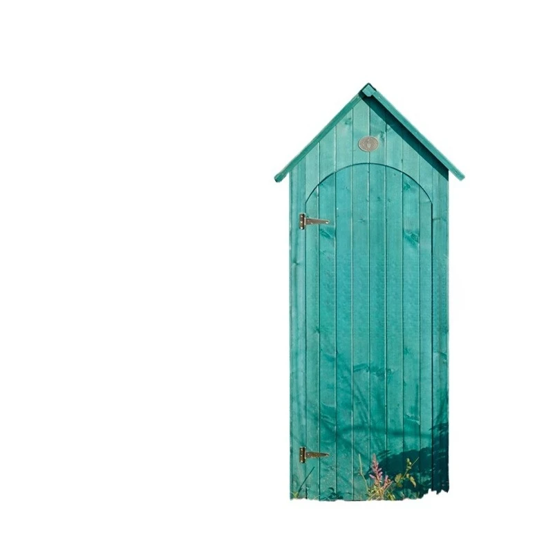 

Tool room storage Villa balcony Outdoor gardening Small locker Wooden waterproof