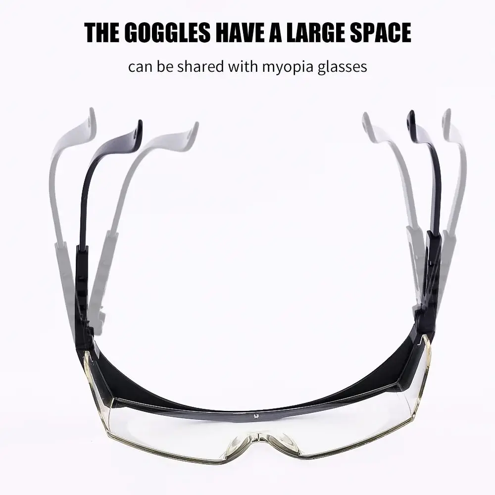 Durable Impact Resistant Safety Glasses UV Protection Polycarbonate Eye Protection Goggles Anti-foggy Protective Lens view 5
