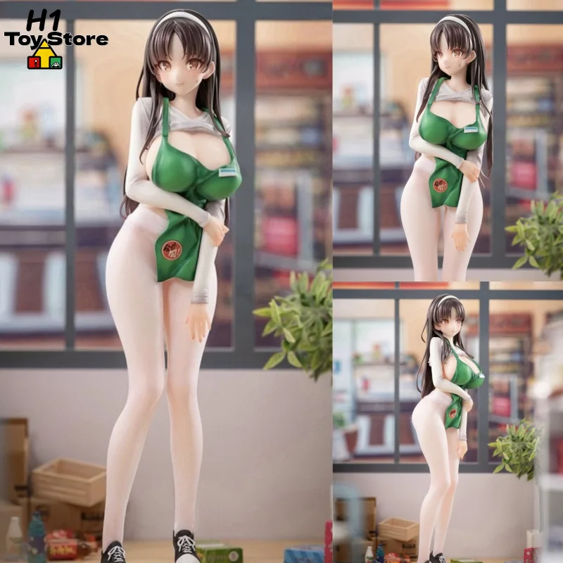 

Beautiful Girls Business Flower Palace Jasmine anime Gentle Desktop Decoration Cartoon Shop Assistant Miss Chassis Model