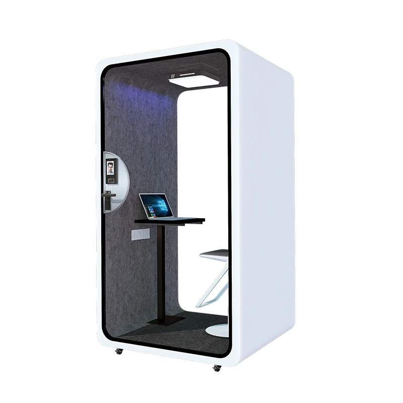Modern Single-Person Office Pods for Sale Factory Hot Ventilation Home Soundproof Booths for Hotels and Malls