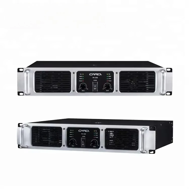 

Профессиональный аудиоусилитель, 2-канальный, 4 Ом, 900 Вт, контурный переключатель класса H для динамиков