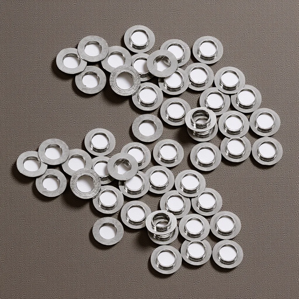 

50pcs Stainless Steel Convex Glasses Accessories Glasses Parts Gaskets Eyeglass Parts Repair Supplies Durable