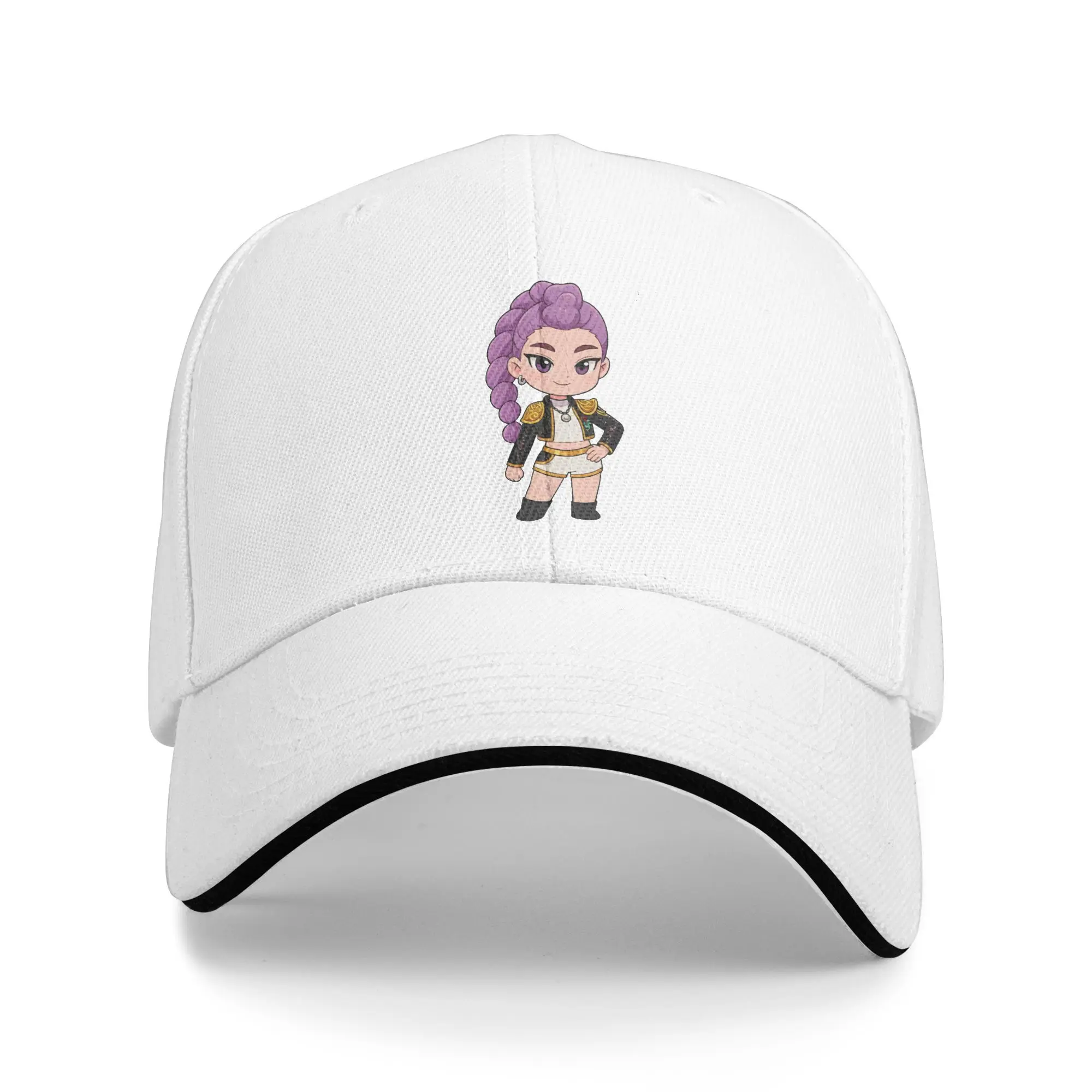 

Summer Saja boys K-pop demon hunters Baseball Cap Tennis Skate Casual Sun Trucker Hat Women Men Sun-Proof Baseball Caps