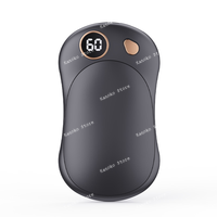 2024 new magnetic suction hand warmer USB charging split type self heating hand warmer convenient power bank