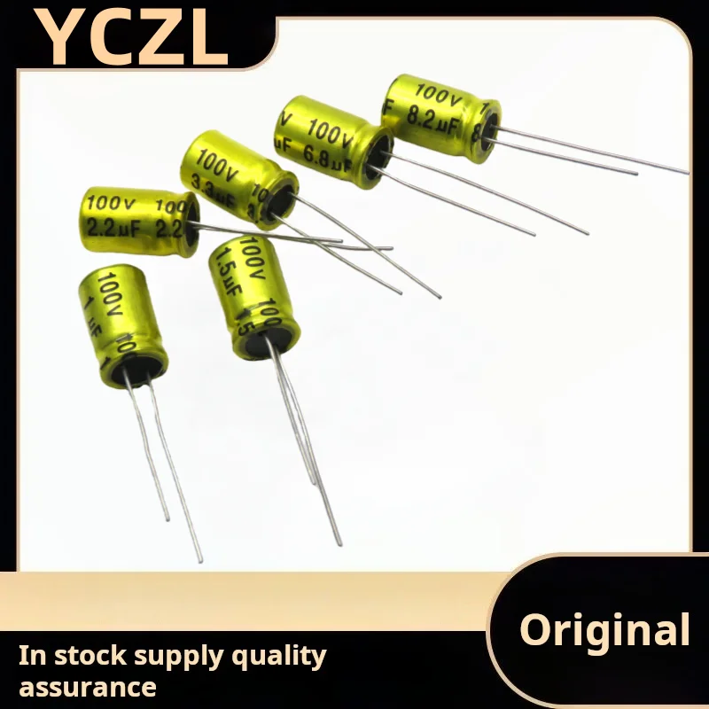10pcs 100V NP Electrodeless Speaker Audio Capacitor Non Polarity Frequency 1UF 1.5UF 2.2UF 3.3UF 4.7UF Crossover Polypropylene