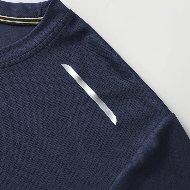 عاكس الرياضة رياضة تي شيرت الرجال سريعة الجافة تشغيل كمال الاجسام قمصان الرجال طويلة الأكمام اللياقة البدنية البلوز ربيع الخريف #4