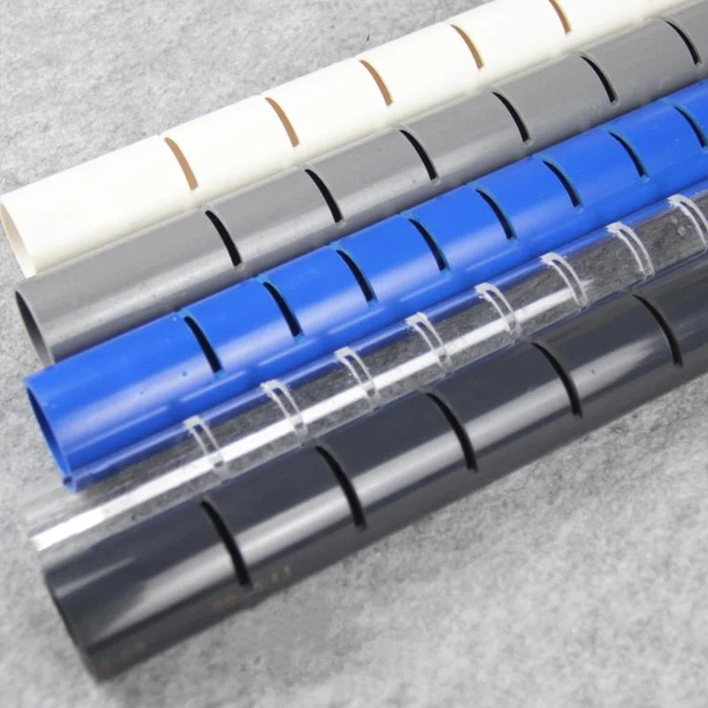 Fish Tank Rain Pipe Drip Water Tube Downcomer Cess-Pipe Aquarium PVC Pipe Filter Accessories Drain Deluge Pipe 1 Pcs