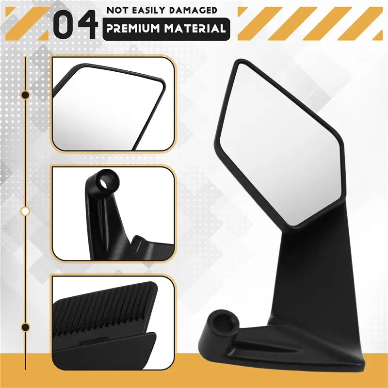Stablize Motorcycle Rearview Mirror Rearview Mirror Forbmw Foldable Stealth Winglets Side Mirror