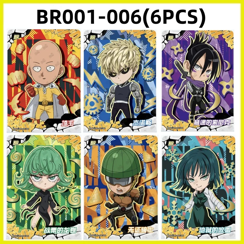 KAYOU Genuino ONE PUNCH MAN Carta Versione Seriosa Rara BP LGR PR BR Carta Anime Periferica Collezione di Carte Giocattolo Regalo
