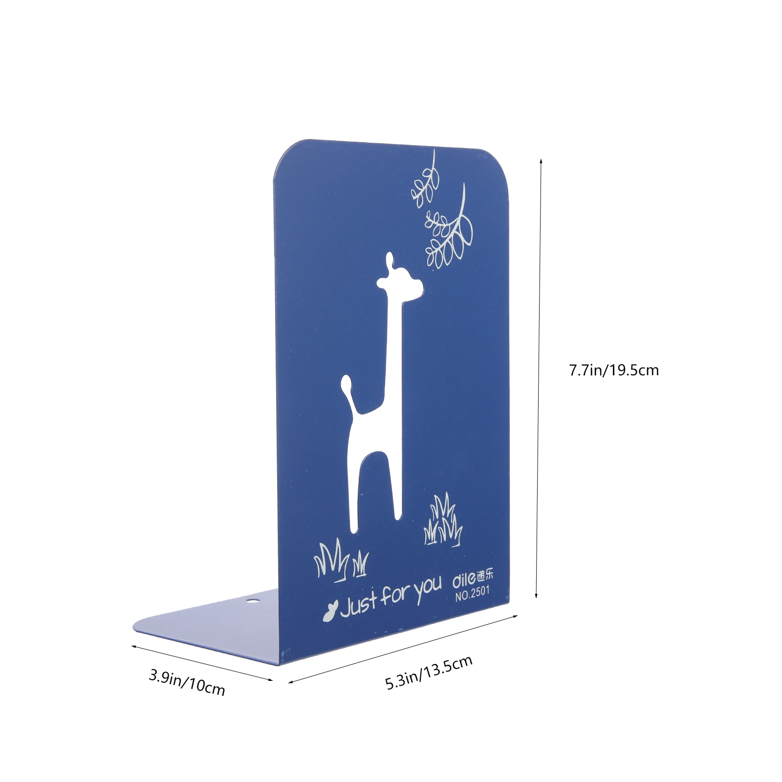 2 Pcs Bookshelves Stand Desk Bookshelf Desktop Organizer Iron Office Decoration