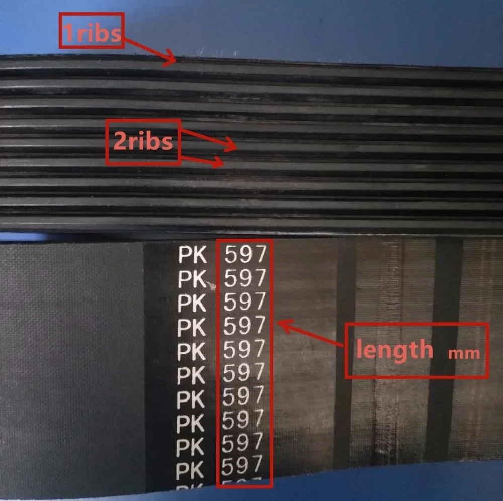 8PK1520 9PK1520 11PK1520 7PK1520 Air Conditioning Fan Belt Rubber Transmission Belt
